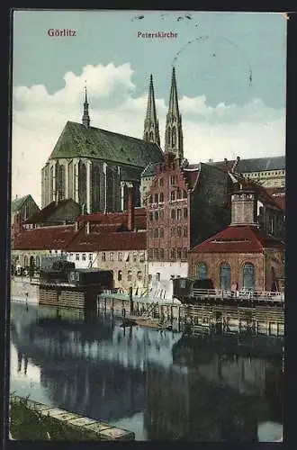 AK Görlitz, Peterskirche und Gerberei