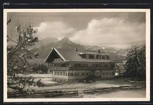 AK Oberstdorf, Hotel Kappelerhaus