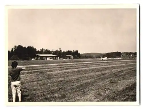 25 Fotografien Ansicht Kirchheim / Teck, Flugplatz Hahnweide, Segelflugzeug, Ansichten der Umgebung, Fliegeraufnahmen