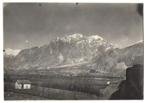 14 Fotografien Ansicht Italien - Venetien, Reise mit der Eisenbahn durch Venetien mit Monte Serva bis Duino-Aurisina