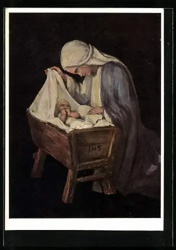 Künstler-AK Maria Spötl: Maria, du beste Mutter