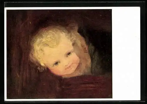 Künstler-AK Maria Spötl: Gottes Söhnlein