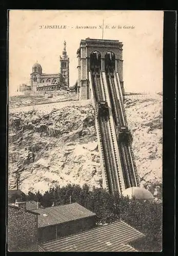 AK Marseille, Ascenseurs de la Garde