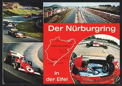 AK Nürburg, Nürburgring, Autorennen