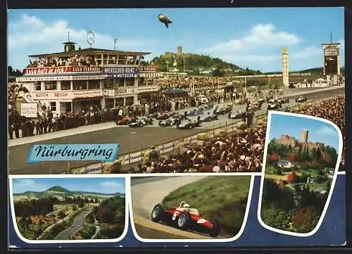 AK Adenau, Nürburgring, Autorennen