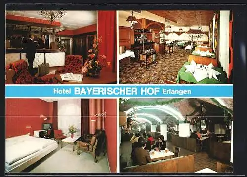 AK Erlangen, Hotel und Restaurant Bayerischer Hof, Henkestrasse 28