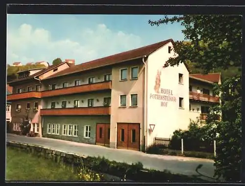 AK Pottenstein /Fränk. Schweiz, Hotel-Pension Pottensteiner Hof
