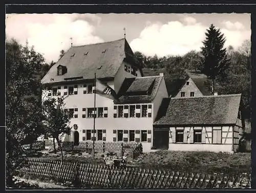 AK Utzmannsbach /Diepoltsdorf, Ansicht der Jugendherberge