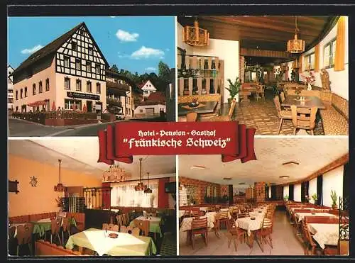 AK Obertrubach, Hotel-Pension-Gasthof Fränkische Schweiz