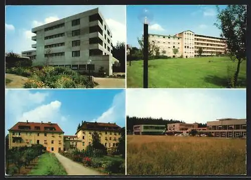 AK Puschendorf, Diakonissen-Mutterhaus, Schwesterwohnheim, Heinrich-Heinel-Haus, Mutterhaus mit Halle