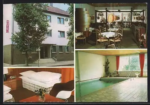 AK Fürth-Ronhof / Bayern, Hotel-Gasthof Hachmann, Ronhofer Hauptstrasse 191