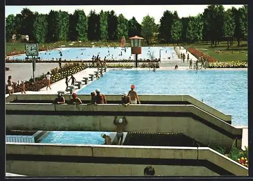 AK Nürnberg-Langwasser, Schwimm- und Hallenbad