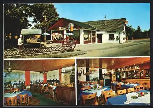 AK Brüggen / Niederrhein, Restaurant Balkan-Grill, Innenansichten