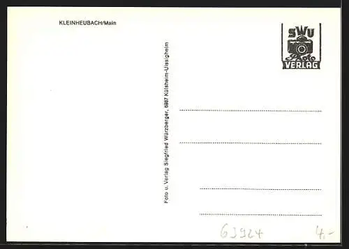 AK Kleinheubach /Main, Blick auf den Ort