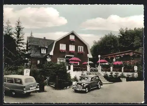 AK Haan-Rhld, Gaststätte Haus Tannen-Eck im Ittertal, Walderstrasse 37