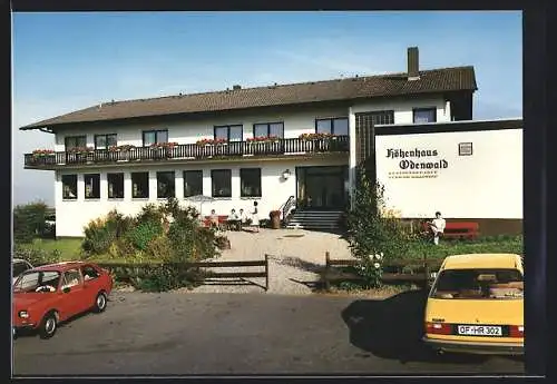 AK Neunkirchen / Odenwald, Pension-Restaurant-Café Höhenhaus Odenwald