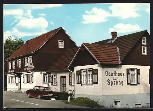 AK Spreng / Odenwald, Gasthaus-Pension Zur Spreng