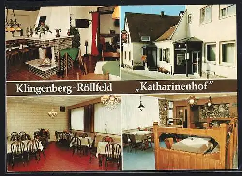 AK Klingenberg-Röllfeld / Main, Restaurant Katharinenhof, Bes. Klaus Wengerter