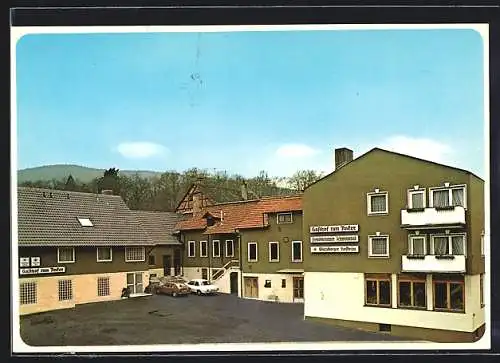 AK Laudenbach /Main, Gasthof-Pension Zum Anker, Bes. Familie Bauer