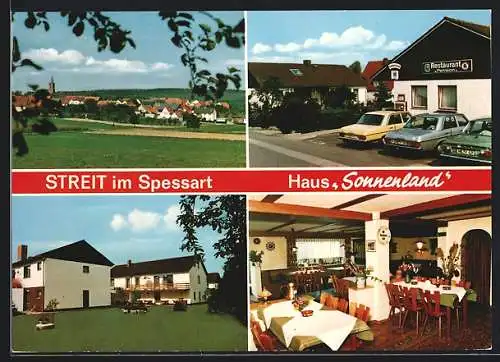 AK Streit im Spessart, Restaurant-Pension Haus Sonnenland, Bes. H. Hoffacker
