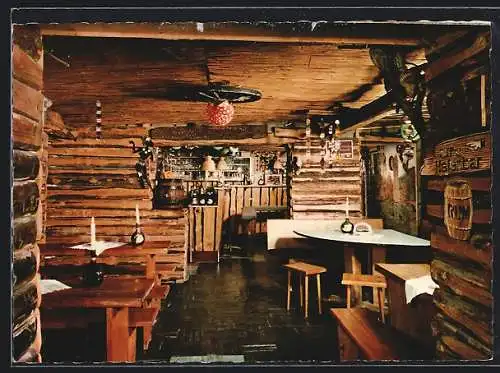 AK Mechenhard /Spessart, Wirtshaus Haus Bergblick, Bes. Lotte Wiesensee