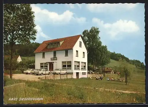 AK Hiltersklingen / Odw., Partie an der Pension Haus Siegfriedsruh