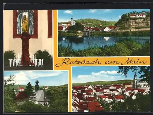 AK Retzbach am Main, Wallfahrtskirche Maria im Grünen Tal