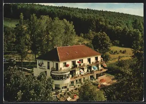 AK Bad König i. Odw., Hotel garni und Pension Haus Waldfrieden