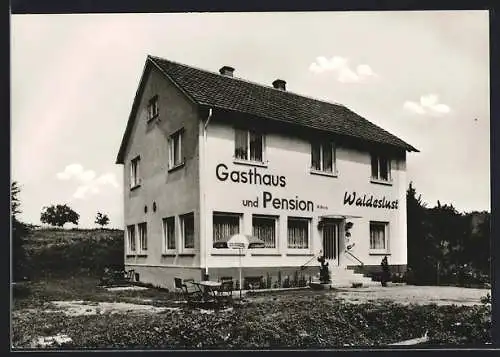 AK Kröckelbach i. ODW., Gasthaus & Pension Waldeslust