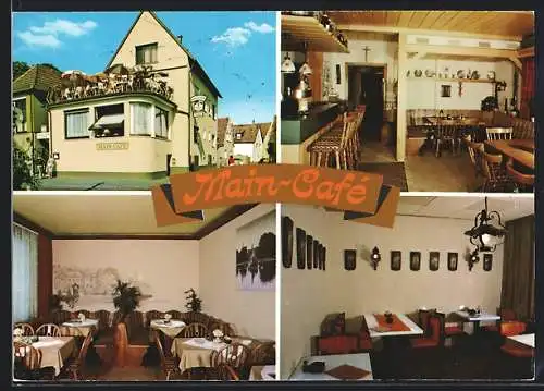 AK Veitshöchheim, Main-Café, Mainlände 4