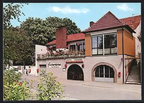 AK Veitshöchheim, Gasthaus Fischerbärbel von Mich. Gerhard