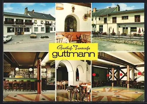 AK Deutsch-Tschantschendorf, Gasthof und Tanzcafe Guttmann