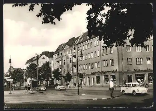 AK Berlin-Baumschulenweg, Partie an der Baumschulenstrasse