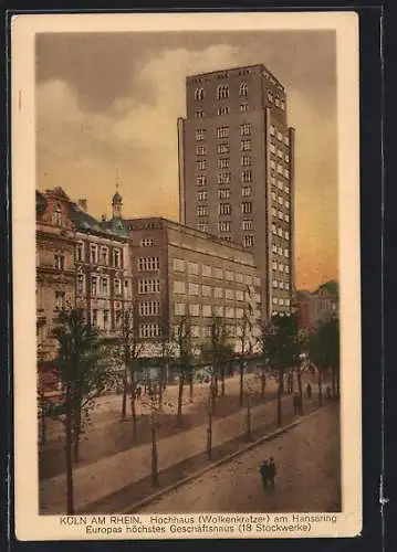 AK Köln-Neustadt, Hochhaus am Hansaring