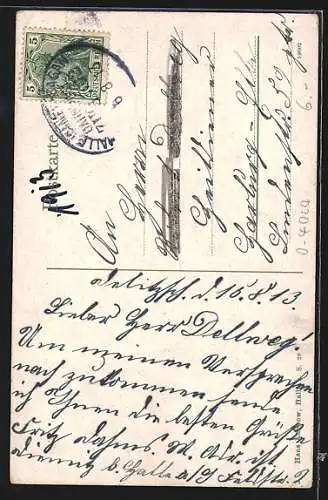 AK Halle a. S., Moritzburg und Giebichenstein