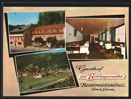 AK Behringersmühle, Gasthof und Pension Behringersmühle, Bes. W. Rüth