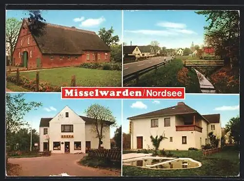 AK Misselwarden, Ortsansichten, Edeka-Markt