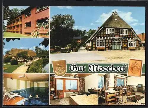 AK Moorbeck über Wildeshausen, Hotel-Restaurant Gut Moorbeck, Bes. Marlene Orth