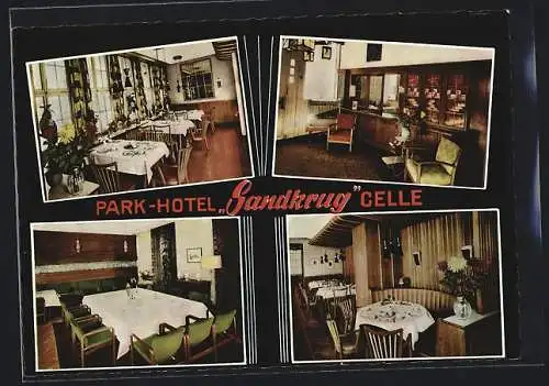 AK Celle, Park-Hotel Sandkrug, Eigent. W. Schütte