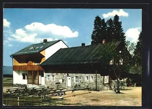 AK Waldershof / Steinwald, Berggasthof Marktredwitzer Haus