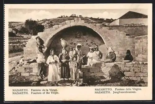 AK Nazareth, Jungfrauenbrunnen