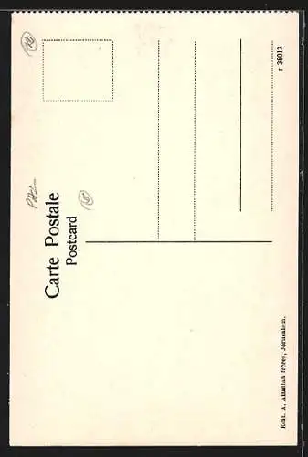 AK Jerusalem, Blick auf das Stephans Tor