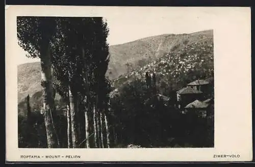 AK Thessaly, General View and Mount Pelion