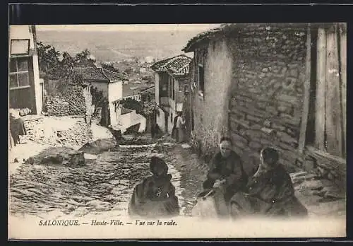 AK Salonique, Haute-Ville, Vue sur la rade