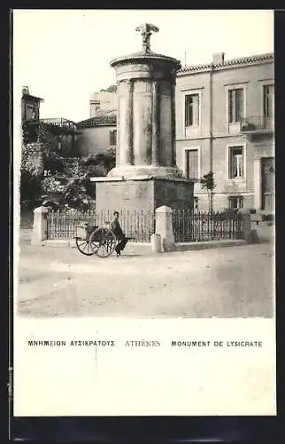 AK Athènes, Monument de Lysicrate