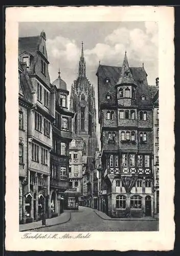 AK Alt-Frankfurt, Partie am Alten Markt