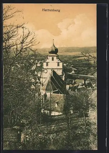 AK Herrenberg, Blick auf die Kirche