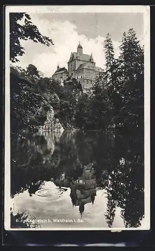 AK Waldheim i. Sa., Burg Kriebstein am See