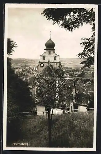 AK Herrenberg, Blick auf die Kirche