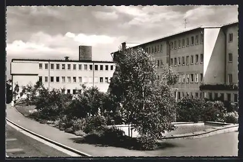 AK Schwenningen am Neckar, Blick auf das Krankenhaus